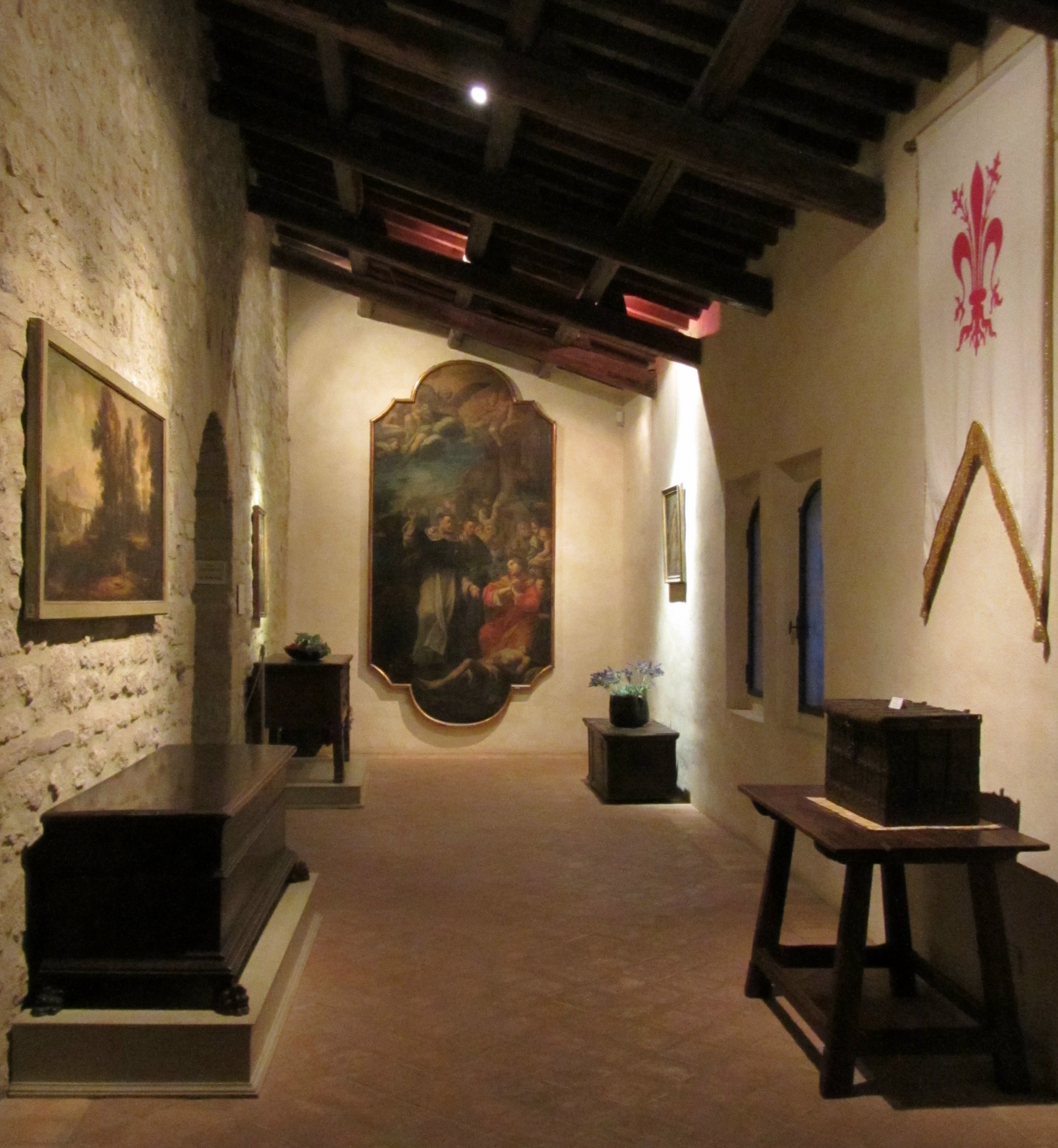 Vista corridoio piano primo